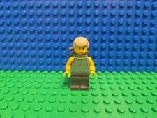LEGO Dagobah Luke Skywalker Minifigure sw0106 4502 W Backpack Star Wars CMF Lot 
