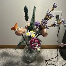 LEGO Icons Bouquet 10313 Botanical Collection Complete Set READ DESCRIPTION