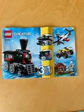 LEGO Creator 31015 Emerald Express Instruction Manual Only No Bricks