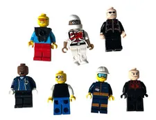 Lego Minifigure Lot of 7 Random Figures Authentic