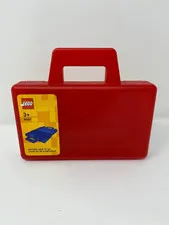 LEGO Sorting Box to Go Travel Case Organizing Dividers Red Rare Sold Out