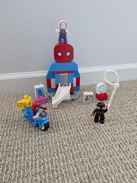 Lego Duplo Super Heroes - Spider-Man Headquarters Set #10940 - 100% Complete