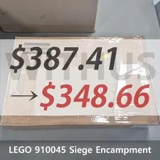 [CLEARANCE] LEGO 910045 Bricklink Siege Encampment 2598pcs