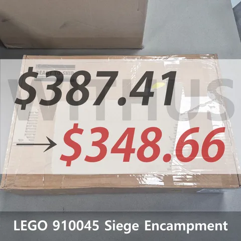 [CLEARANCE] LEGO 910045 Bricklink Siege Encampment 2598pcs