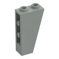 LEGO Part 2449 - Light Gray Brick Sloped Inverted 75° 2 x 1 x 3