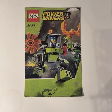 LEGO Power Miners: Mine Mech (8957) INSTRUCTIONS ONLY