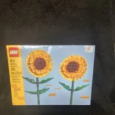 LEGO Botanicals Sunflowers 40524 Botanical Collection Complete Set 191 pcs