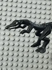 LEGO Dinosaur Mutant Lizard Raptor Black Blue Minifigure Dino Attack #54125
