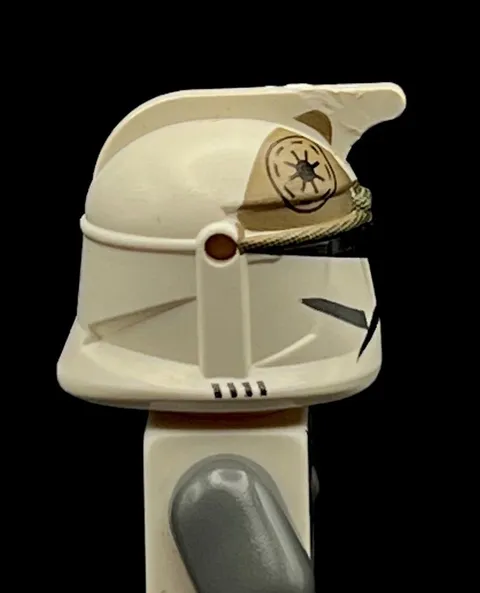 Lego Star Wars Clone Trooper Gunner Misprint Minifigure Helmet Prototype Error