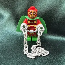 LEGO Minifigure Mister Miracle DC Superhero’s 71026 w/ Chain and Handcuff extras