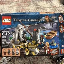 LEGO Pirates of the Caribbean Set 4181 Isla De Muerta 100% Complete w/Manual.