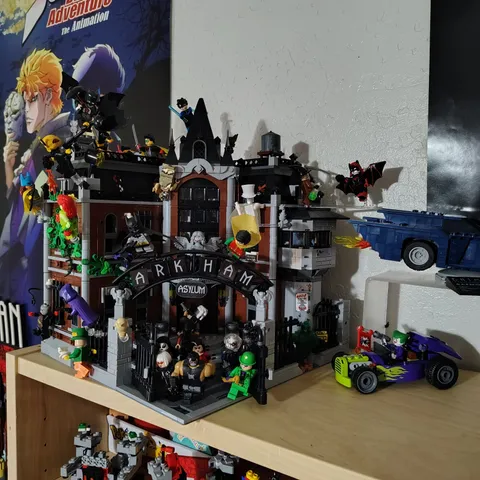 LEGO DC Batman Arkham Asylum 76300 Complete Set *Read Description*