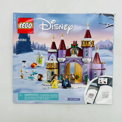 Lego 43180 Disney Belle's Castle Winter Celebration INSTRUCTION MANUAL ONLY