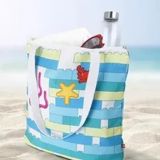 🏝️ LEGO - VIP Insiders Exclusive - Summer Beach Bag Tote - Sack NEW GWP 5008918