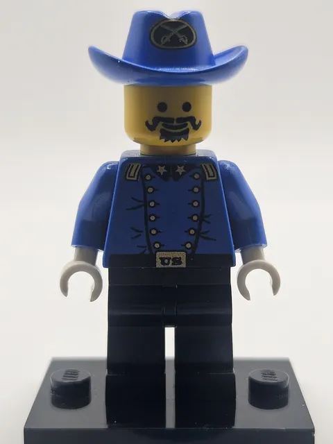 LEGO Cavalry General Minifigure 6762 6706 Western Cowboys ww001 NEW NM -MB