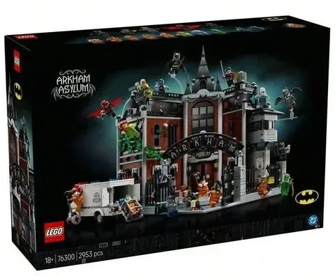 LEGO 76300 Arkham Asylum DC Batman Modular Brand New Sealed Fast Shipping NISB