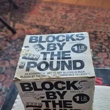 LEGO Blocks By The Pound 1 lb Bulk Lot Bricks Pieces Parts Box Age 5+
