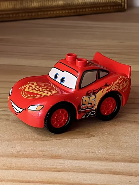 Disney Lego Duplo Lightning McQueen Car Wash Replacement Vehicle 10996 Rust-eeze