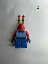 LEGO MR. KRABS MINIFIGURE SPONGEBOB SQUAREPANTS FIGURE 