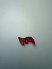 LEGO Marvel Yondu Trans Red Mohawk Hair Piece 29223 Minifigure Part