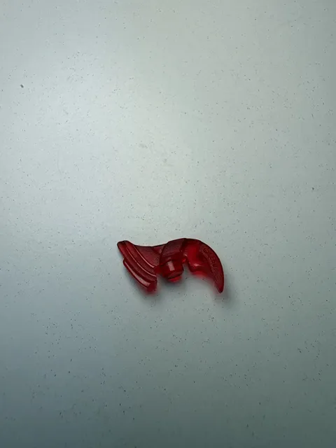 LEGO Marvel Yondu Trans Red Mohawk Hair Piece 29223 Minifigure Part