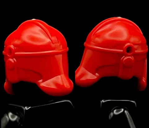 Lego Star Wars Clone Trooper Minifigure Short Shot Helmet Misprint Rare Error
