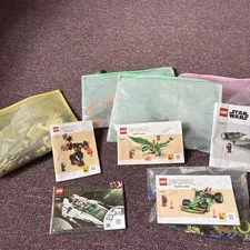 LEGO Ninjago Starwars Set Lot Of 5 (no Figures) All With Instructions