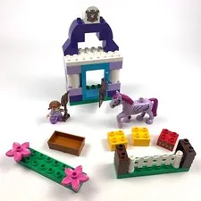 Lego Duplo Disney Princess Sofias Royal Stable 10594 Incomplete Missing 2 Fence