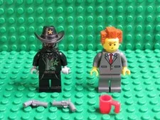 The LEGO Movie President Business Sheriff Not-a-robot Minifigures 70818 70800 B6