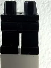 LEGO 970c00 Black Hips and Legs Plain