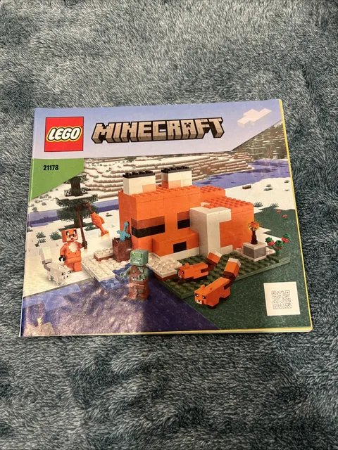LEGO Minecraft Instruction Manuals 21181 21159 21178