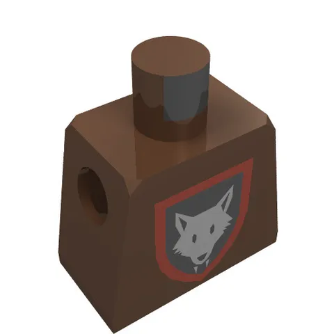 LEGO® Part 973p44 - Torso Castle Wolfpack Pattern