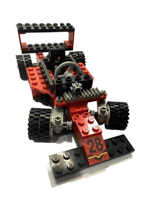 Lego Vintage  1994 Technic 8808 Formula One Racer Car ~ 100% complete