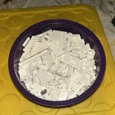 Bulk Lego White Bricks Parts and Pieces color Sorted lot ⚪️over 2 Pounds!