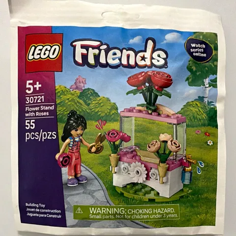 LEGO Friends Flower Stand with Roses 30721 55-Piece Polybag Ages 5+ LE