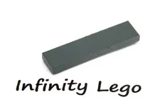 30 LEGO Dark Bluish Grey Tiles 1 x 4 Smooth Finishing (2431) - 30 Pieces