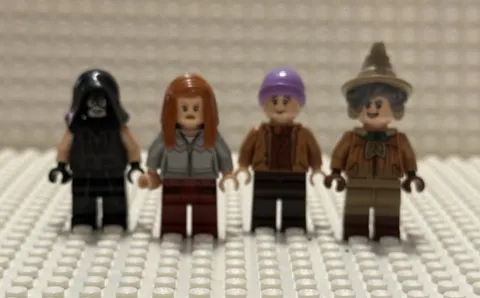 LEGO Harry Potter Minifigure Lot hp090 hp183 hp270 hp291 Ginny Quirrell Sprout
