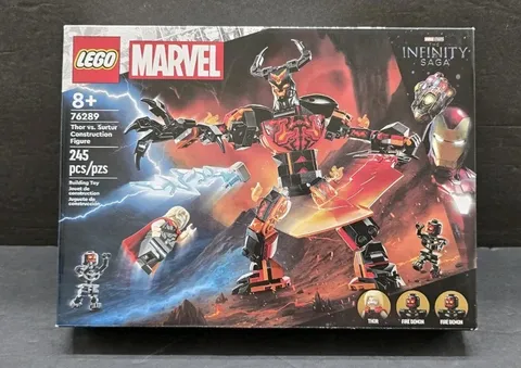 LEGO Marvel Thor vs. Surtur Construction Figure 245 Pieces - Fast Shipping!!