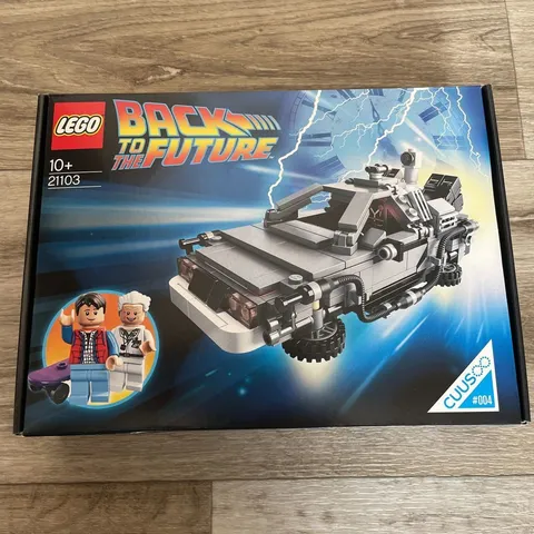 LEGO Back to the Future DeLorean Time Machine Block Set 21103
