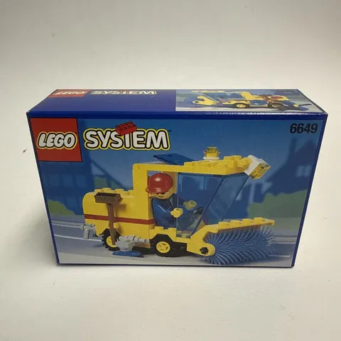 VINTAGE RARE SEALED LEGO SYSTEM TRAIN 6649  Street Sweeper 1995