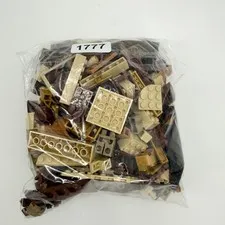 Lego Bulk Lot Color Sorted Brown Tan Mix 1 Pound Pieces Parts Bricks