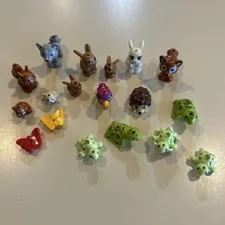 LEGO Friends Forest Animal Lot With Turtles / Bunny / Fox / Wolf & More!