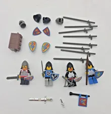 LEGO Castle Sea Serpent 6057 Minifigures Knights Medieval Lion Raven Dragon Lot