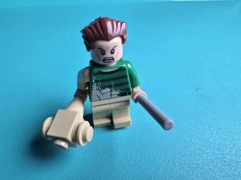 Lego Sandman Minifigure Marvel Super Heroes Ultimate Spider-Man 76037