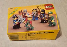 LEGO 6103 Castle Mini Figures  - 100% w/box