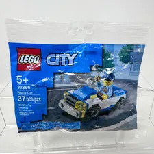 LEGO City Police Car Polybag Set Figure 37pcs 30366 Blocks Officer Vehicle Toy