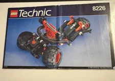 LEGO Technic Mud Masher 8226 Vintage 1998 Instruction Manual Booklet