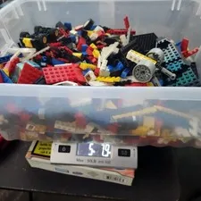 5 Lbs Plus Building Bricks of Random LEGO Bulk Blocks Plates Pieces and Parts
