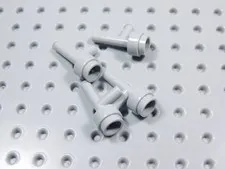 LEGO Lot of 4 Light Bluish Gray Space Gun Torch Utensil Weapon Minifig BT