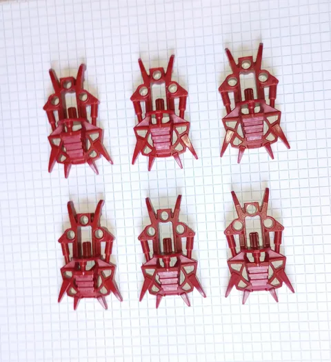6 Bionicle Lego 53542 Foot Toa Inika Clawed Dark Red Genuine Lego retired Hero
